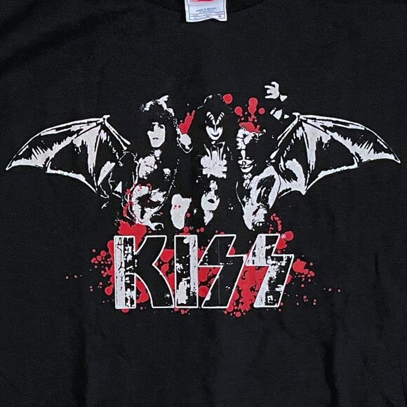 Vintage KISS Retro Art Throwback T-Shirt - Circa '73 - Picture 3 of 10